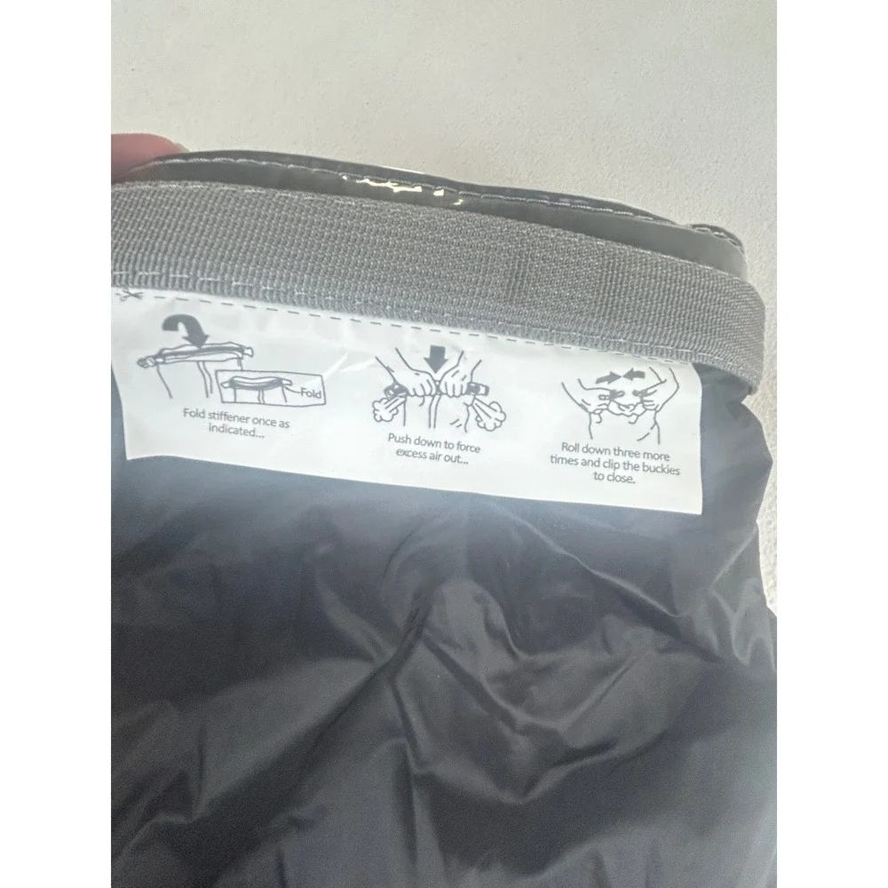 Nulapa Waterproof Dry Bag Set Unisex OS Black Lightweight